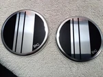2, Old Nos Ford Lincoln Mercury Replacement Roof Canvas Pillar Emblem E&g. Fixed Price $10.99.