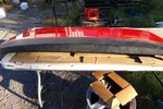 1992-1996 Chevrolet Corvette C4 Rear Convertible Top Lid Deck Panel Complete. Fixed Price $300.00.