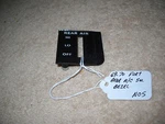 Nos Mopar 1969-1970 Plymouth Fury Rear A/c Switch Dash Bezel Rare!. Fixed Price $40.00.