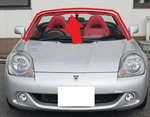 Toyota Genuine MR2 Spyder ZZW30 Moulding, Windshield, Outside 75533-17050. Fixed Price $72.00.