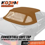 For 1972-89 Mercedes Benz R107 280SL 560SL 380SL 450SL Convertible Soft Top Tan. Fixed Price $135.92.