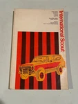 1967-1973 Chilton's International Scout Service Manual 800A 800B Ii. Fixed Price $65.00.