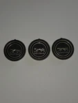 Vintage Ford Cougar Sterring Wheel Emblem Center Caps. Fixed Price $50.00.