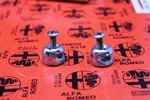 Alfa Romeo Spider Chrome Top Boot Fixation Nuts And Screw Set. Fixed Price $44.88.