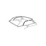 Scott Drake C5ZZ-7653986-K 64-68 Ford Mustang Top Seal. Fixed Price $183.01.