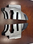1973-82 Mercedes-benz R107 450SL Pair & Chrome B-pillar Seat Belt Cap Cover. Fixed Price $59.99.