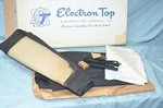 Vtg Nos 1957-58 Cadillac Convertible Top Black Cloth Rear Curtain Buick Rm Super. Fixed Price $350.00.