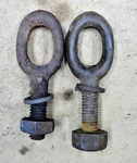 1917 1925 Model Ford Fender Iron Eye Bolts Original Pair Front Rear. Fixed Price $49.99.