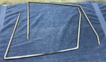 56 57 58 59 60 61 62 Corvette C1 Door Window Glass Frames. Fixed Price $424.96.