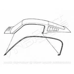 Roofrail Weatherstrips 1965-1966 Ford Mustang 3020-537-65P. Fixed Price $83.18.