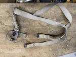 1968-1982 Corvette C3 T-top Strap Dark Saddle Oem Gm Part Nice Chrome Buckles. Fixed Price $25.00.