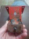 C1 Corvette 56-57 Power Top Switch & Bracket 1956-1957. Fixed Price $75.00.