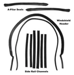 Convertible Top Weatherstrip Set For 1965-1968 Mopar C-body & Imperial. Fixed Price $537.88.