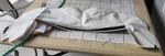 Distinctive Industries White Convertible Top Boot Mustang 1971-1973. Fixed Price $125.00.