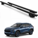 For Chevrolet Trax 2018-2026 Roof Rack Cross Bars Black Aluminum Pair. Fixed Price $119.59.