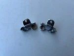 Original 68 Corvette R/h & L/h Upper Corner Brackets.. Fixed Price $350.00.