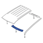 For Jeep Grand Cherokee 2011-2022 55369449AG Front Roof Header Panel. Fixed Price $130.90.