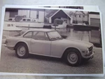 Triumph TR6 Hardtop 11 X 17 Photo Picture. Fixed Price $15.95.