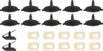1967-68 Camaro / Firebird Vinyl Top Molding Clip Set. Fixed Price $35.87.