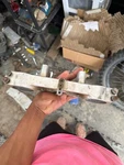 2002 Yamaha YZ426F Scott Top Tripple Clamps. Fixed Price $50.00.