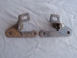 Alfa Romeo 101 Giulia 1600 Spider Original Set Convertible Top Mounting Brackets. Fixed Price $125.00.