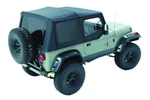 Bestop Soft Sailcloth Replace-a-top Black Tinted Windows Fits Jeep. Fixed Price $299.99.