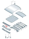 New Audi A5 F5 Upper Front Roof Frame 8W8817519 Original. Fixed Price $66.70.