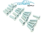 1963-1982 C2 C3 Corvette Headlight Capsule Plastic Adjuster Mount Screws (20PC). Fixed Price $10.00.
