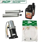 1983-1993 Mustang Convertible Top Cylinders Motor Pump Hoses Lift Kit W/ Fluid. Fixed Price $373.95.