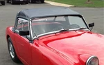 New Black Convertible Top Austin Healey Sprite Bugeye 1958-1961 Robbins Made Usa. Fixed Price $559.95.