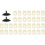 Oer K653C 1969 Camaro Vinyl Top Molding Clip Kit. Fixed Price $28.99.