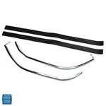 1962-1963 Chevy Ii Nova Quarter Glass Upper Window Frame Convertible Pair. Fixed Price $129.99.