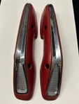 Red Pair Of Door Arm Rest 1962 Ford Galaxie 500 Xl Convertible Hardtop Hot Rod. Fixed Price $94.99.