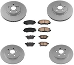 Disc Rotors Ceramic Brake Pads For Toyota Corolla 1.8 14-19 With Rear. Fixed Price $215.00.