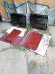 79-83 Datsun Nissan 280ZX T-tops W Shade & Bag Oem Burgundy. Fixed Price $249.00.