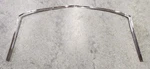 Mercedes Benz W113 230SL 250SL 280SL Soft Top Boot Cover Chrome Trim Pair Oem. Fixed Price $395.00.
