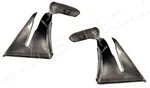 1971-1973 Chevrolet Caprice & Impala Convertible New U-jam Lock Pillar Seals,. Fixed Price $114.33.