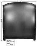 1971-73 Ford Mustang Fastback Roof Panel New. Fixed Price $446.21.