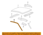 New Oem Ford Roof Weatherstrip Seal Right F85Z-1851222-AA F-150 Super Cab 97-03. Fixed Price $51.89.