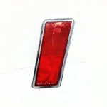 1968-69 Ford Mercury Marker Lens Bezel Top Lh Red Fomoco Original Oem. Fixed Price $59.99.