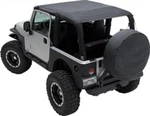 Extended Top For Jeep Wrangler Tj 1997-2006 Black Denim Smittybilt 93615. Fixed Price $116.99.