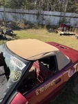 1990 C4 Corvette Complete Convertible Top Assembly Tan. Fixed Price $1445.00.