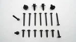 (20 Pc) Tail Lamp/license Plt/rev Screw Kit! Fits All C5 1997-2004 Corvette. Fixed Price $12.00.