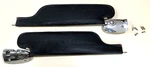 1966 1967 Gto Lemans Chevelle Cutlass Convertible Sunvisor Pair Original Gm. Fixed Price $179.99.