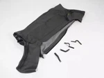 Genuine Mopar 2007-2009 Jeep Wrangler Rear Black Soft Top Cover 1FS87SX9AE. Fixed Price $753.29.
