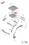 Genuine Porsche 911 Carrera Deformation Element Right 992880620GRV. Fixed Price $72.42.