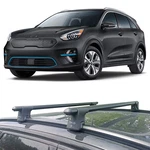 Roof Racks Black Cross Bars Locked System For Kia Niro Phev Hybrid. Fixed Price $149.99.