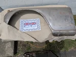 Triumph Front Fender, Lh. TR-4, 4A, 250, 5. (sect BW-9). Fixed Price $895.00.