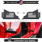 American Flag Door Hinge Pedal Feet Pegs Rest For Jeep Wrangler 1997-24 Tj Jk Jl. Fixed Price $28.85.