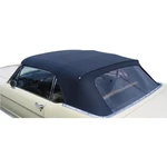 Mustang Convertible Top W/o Curtain Pinpoint Vinyl 1964 1965 1966 Black - Tmi. Fixed Price $691.14.